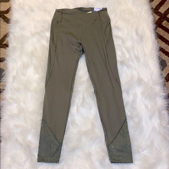 Pink leggings new with tags green/grayish - Picture 1 of 4